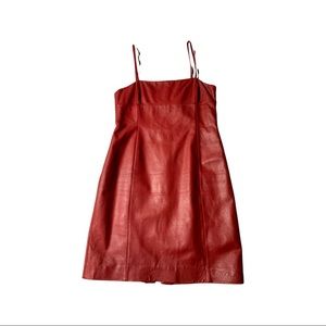 Ralph Lauren leather dress